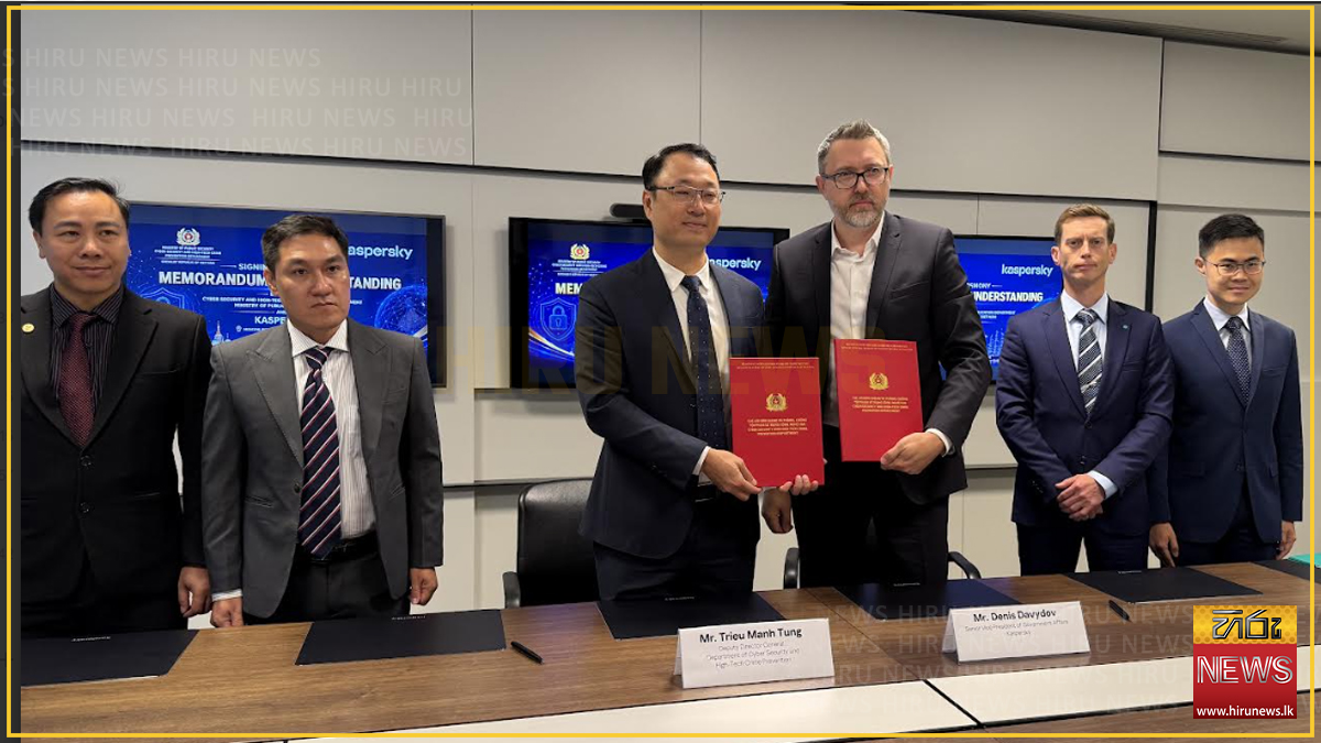 Kaspersky signs MOU with Cyber Security and Crime Prevention Department Vietnam