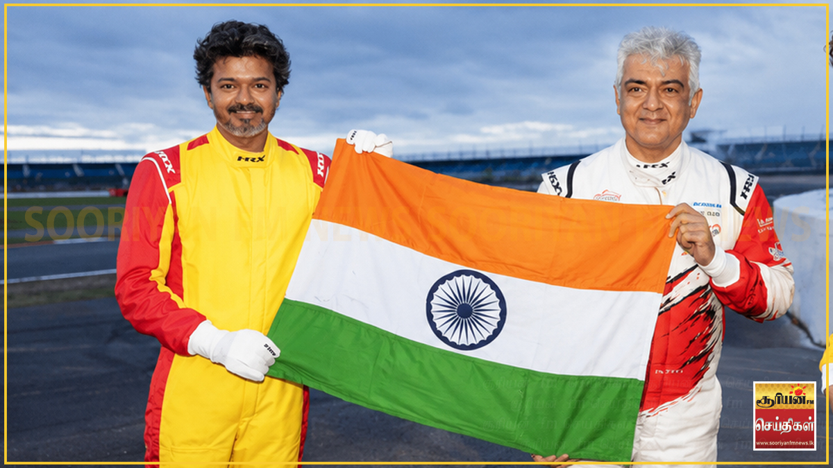 லண்டன் சிற்றூந்து பந்தய களத்தில் திடீர் திருப்பம் : ரேசர் உடையில் என்ட்ரி கொடுத்த விஜய் - இணையத்தை உலுக்கும் ட்ரெண்டிங் காட்சிகள்!