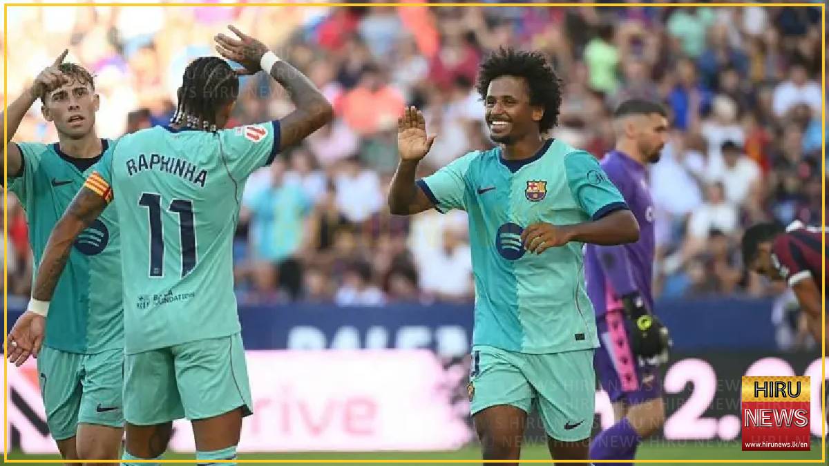 Barcelona Survive Levante Fightback to Seal Fifth Straight Win