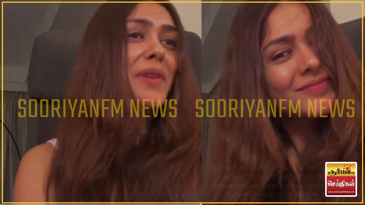 "ராஜ ராஜ சோழன் நான்" பாடலைத் தமிழில் பாடி அசத்திய மிருணாள் தாக்குர்: வைரலாகும் காணொளி!