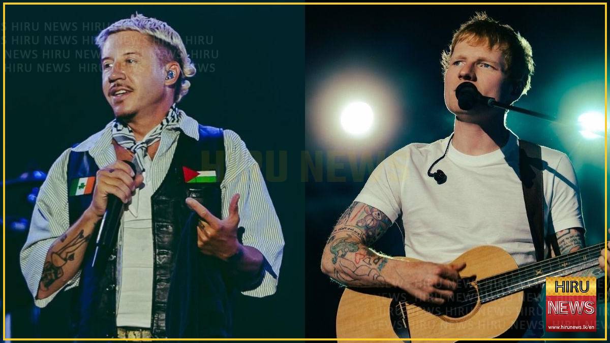 Ed Sheeran says dropping Macklemore from US concert tour was not his decision