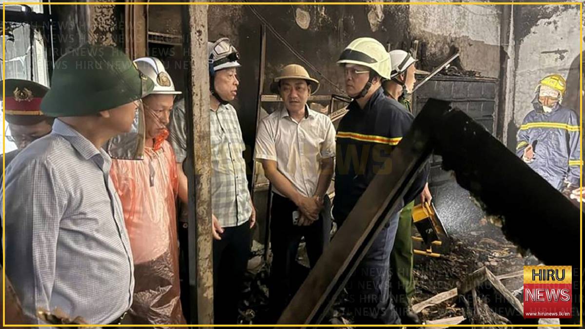 Five killed in Hanoi house fire