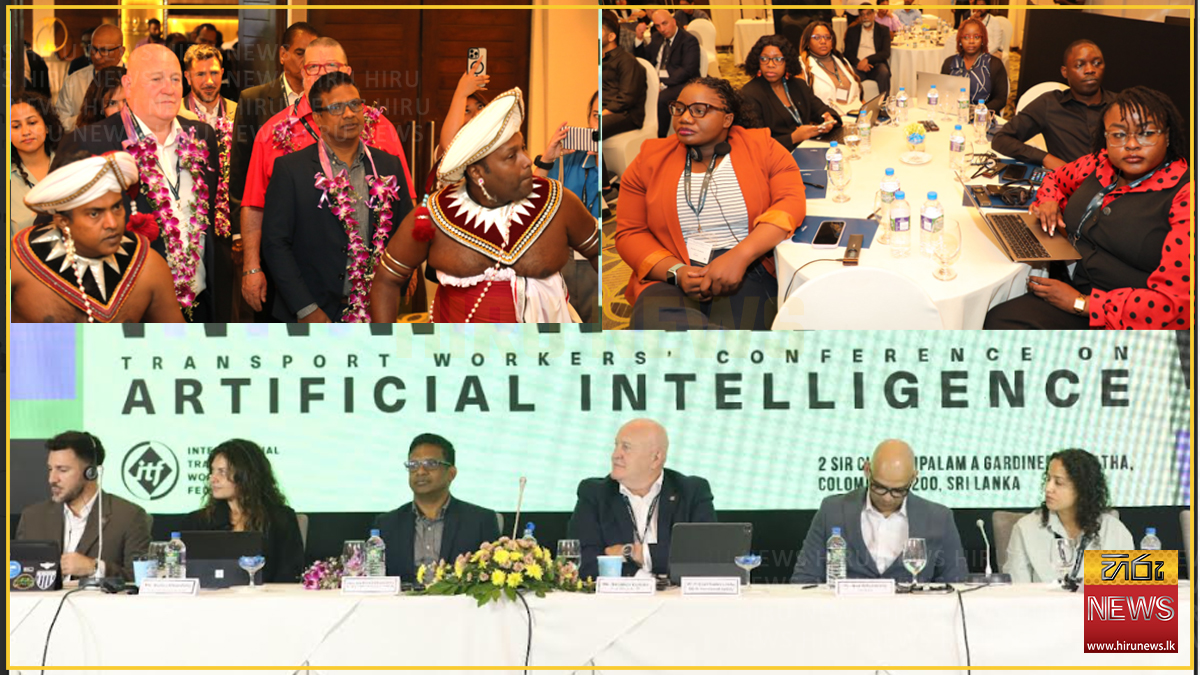 Int’l conference on impact of AI on transport sector held in Colombo