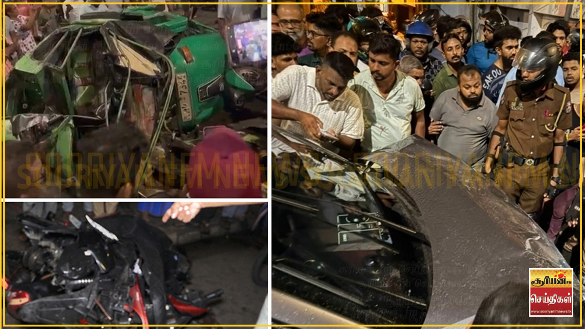 மின்சார வாகனத்தில் இயந்திரப்பிரச்சினை?  விபத்துக்கான காரணம் கூறிய ஓட்டுநர்!