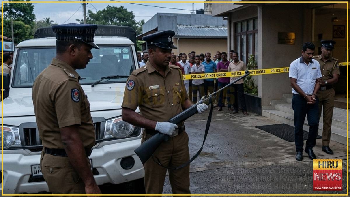 Two injured in air rifle shooting at Kegalle hotel