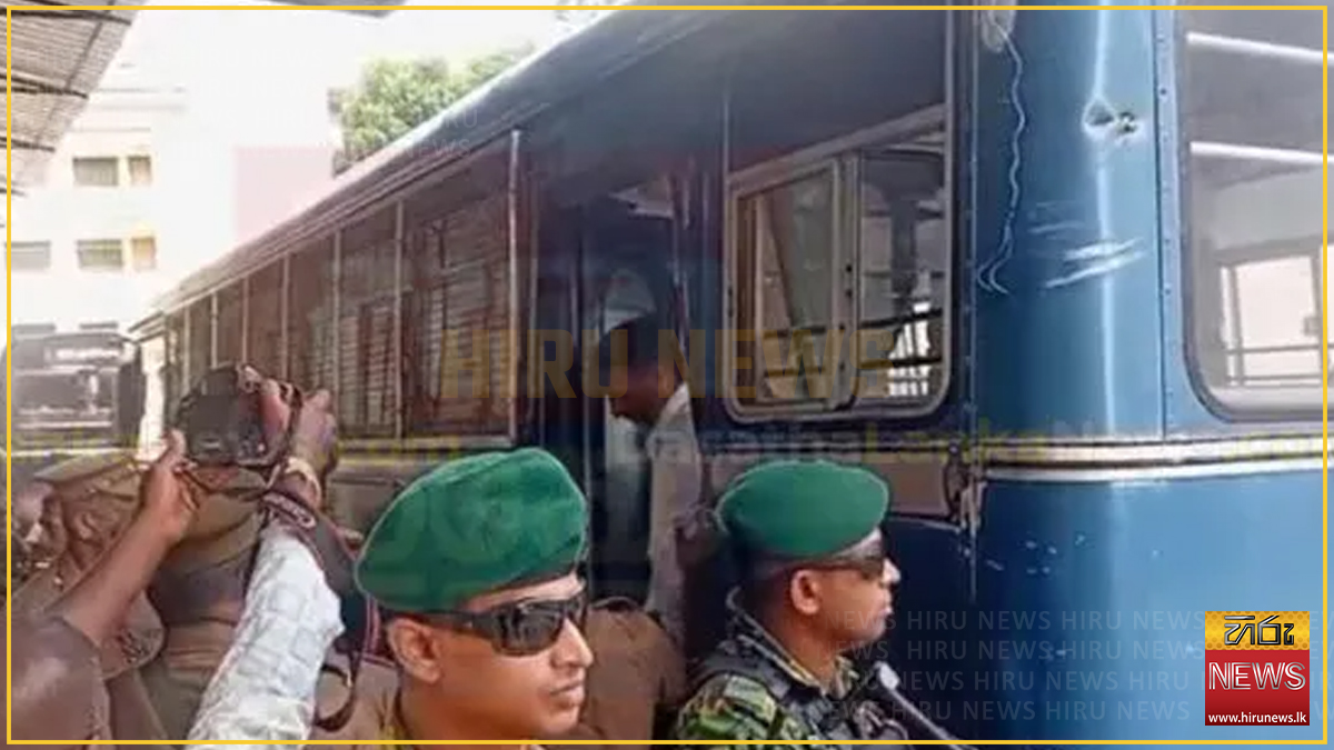 පාස්කු නඩුවේ විත්තිකරුවන් අධිකරණයට රැගෙන එයි