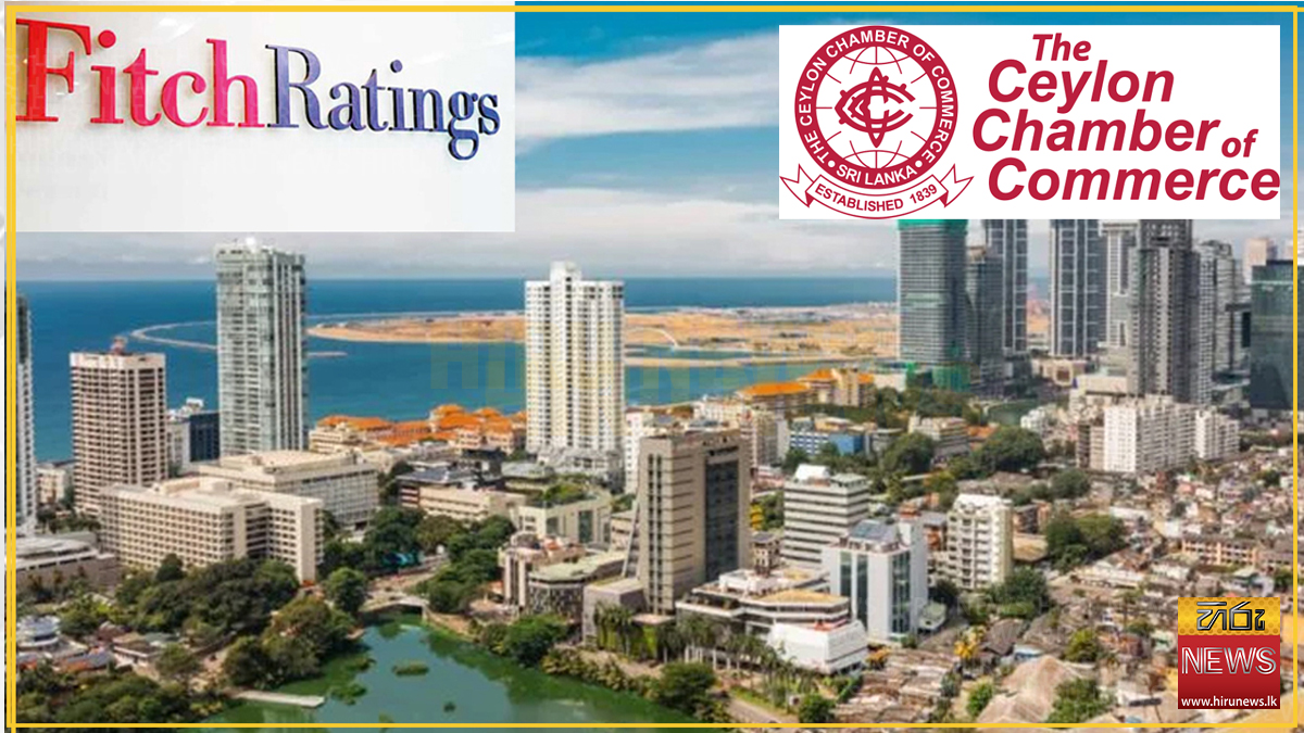 Fitch upgrade reflects progress on economic stability - Ceylon Chamber 