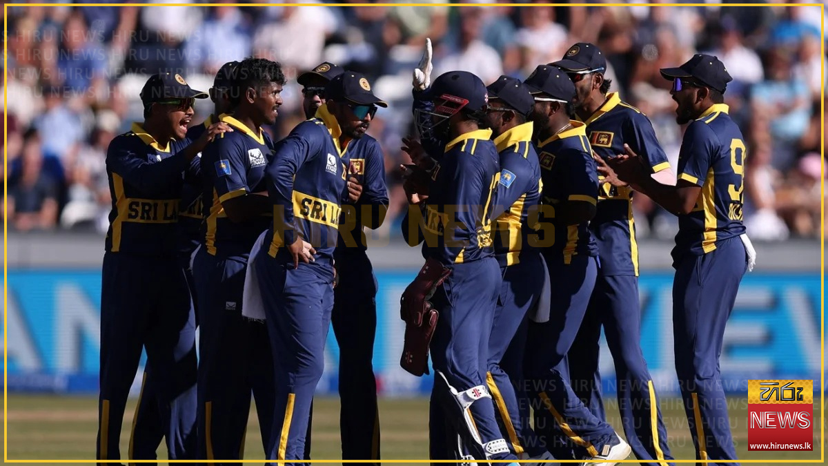 එංගලන්තය සමග දෙවන එක්දින තරගය අද - මන්දගාමී පන්දු යැවීම නිසා පළමු තරගයේදී ශ්‍රී ලංකා පිලට දඩ