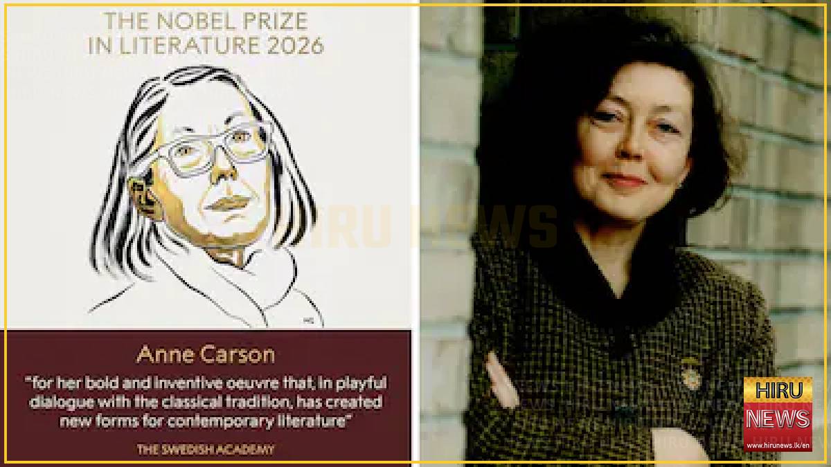 Canadian poet and writer Anne Carson wins 2026 Nobel Prize in Literature