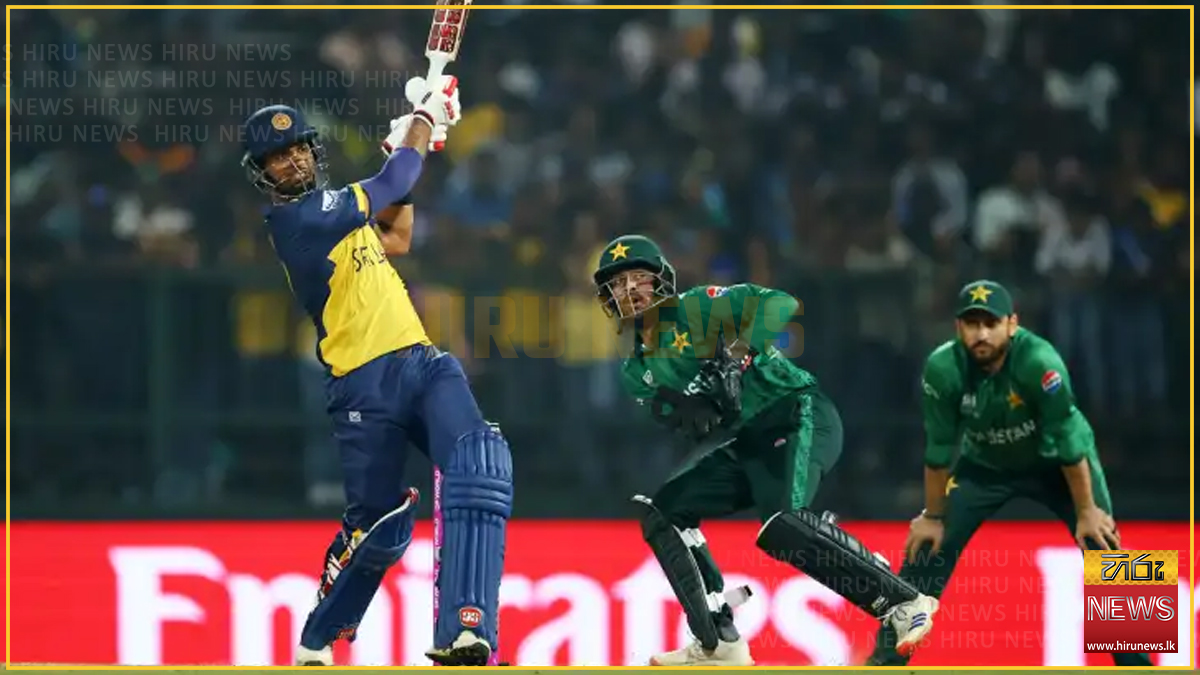 ශ්‍රී ලංකා - පාකිස්ථාන T20 තරගාවලිය අද ඇරඹේ