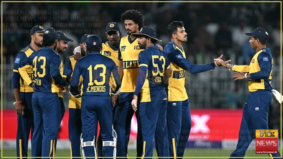 පූර්ණ තරගාවලි පරාජයකින් බේරෙන්න‍ ශ්‍රී ලංකාව, පාකිස්ථානය සමග පස්වරුවේ තරග බිමට