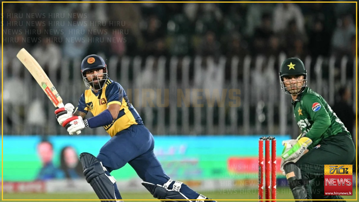 Sri Lanka beat Pakistan by eight wickets in final T20I - Hiru News ...