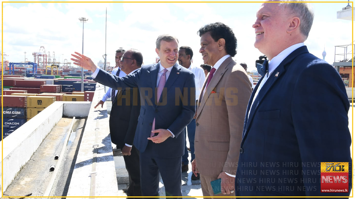 කොළඹ වරායේ සංවර්ධන කටයුතු සඳහා අමෙරිකාවෙන් ඩොලර් මිලියන 17ක මූල්‍ය ප්‍රදානයක්