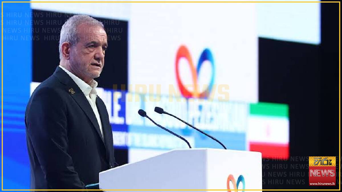 Pezeshkian urges int’l support for countries facing environmental costs of war, sanctions