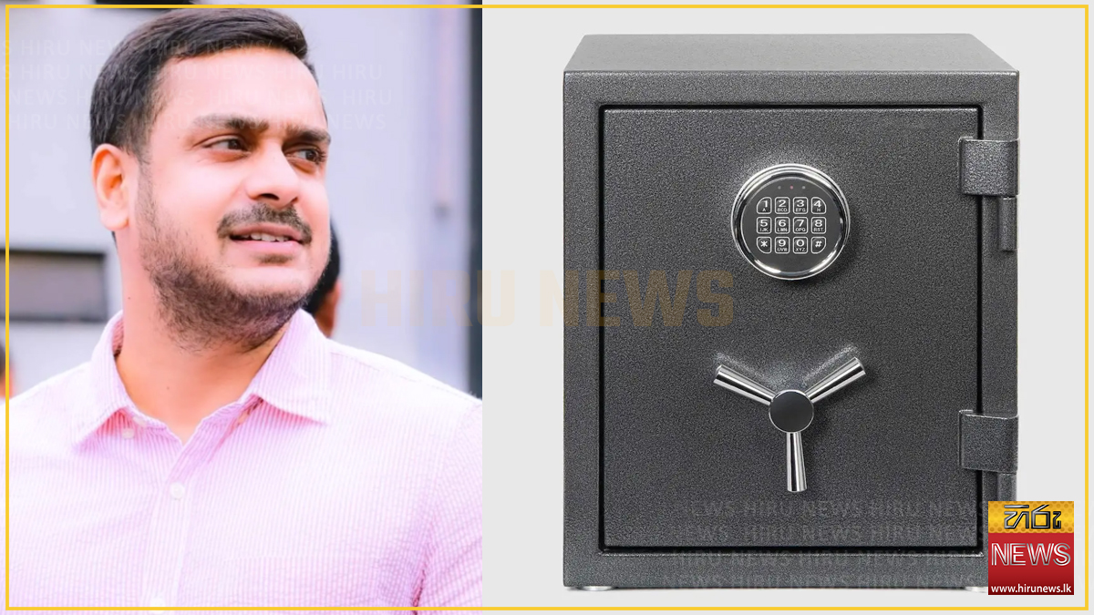 නාමල්ගේ පෞද්ගලික ලේකම් සංජේ සමරසිංහගේ නිවසින් සොයාගත් සේප්පුවක් අල්ලස් කොමිසම භාරයට
