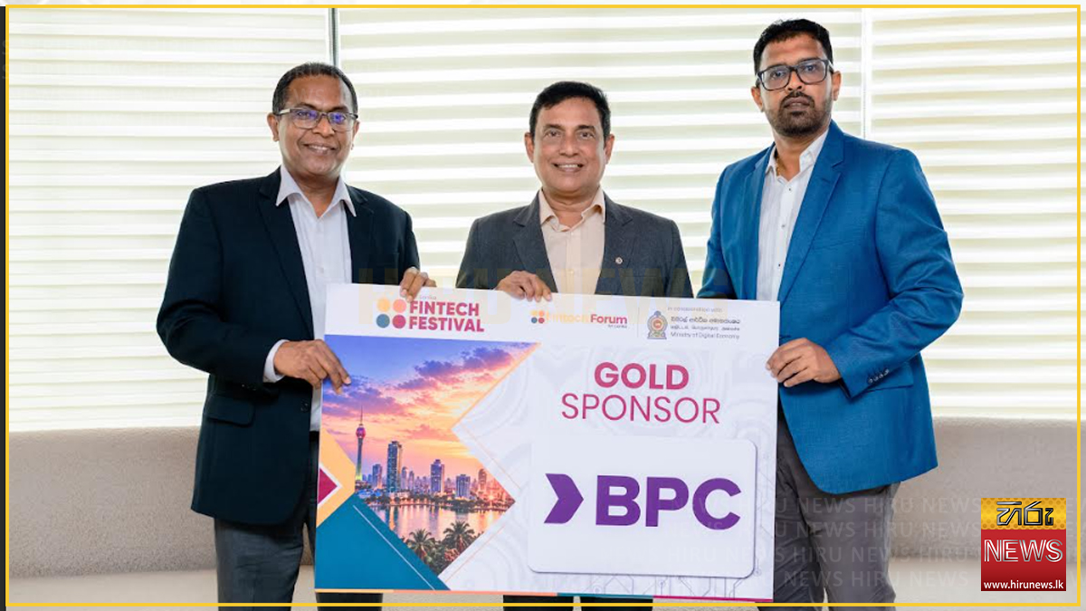 BPC backs Sri Lanka FinTech Festival as Gold Sponsor