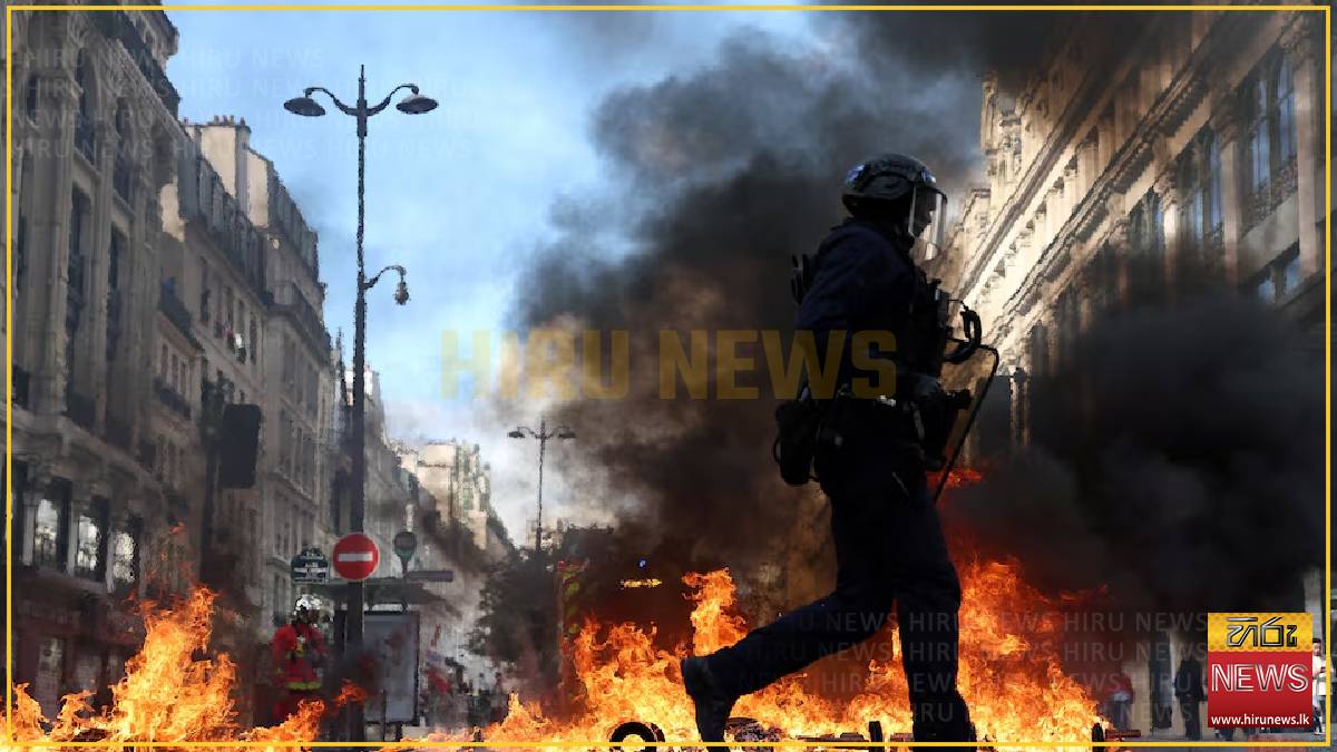 Tear gas and clashes as France protests turn violent