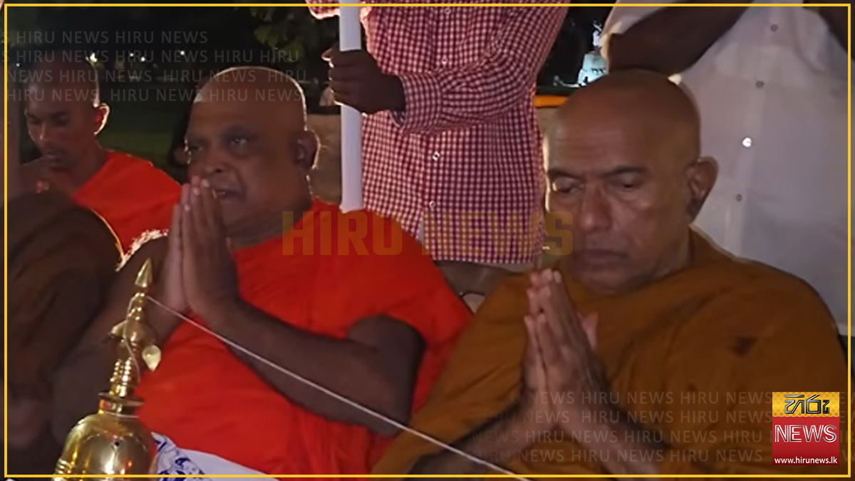 ඥානසාර හිමි නිදහස් කර ගැනීමේ සත්‍යග්‍රහයට කොටපොල අමරකිත්ති හිමියෝත් එක්වෙති