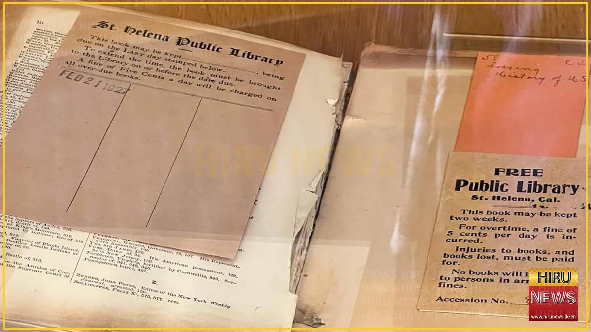 Book returned to British Columbia library 43 years after due date