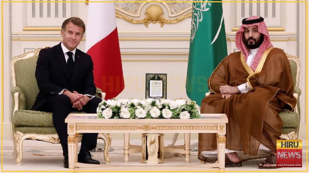 Macron makes surprise Saudi visit as France secures extra diesel supplies