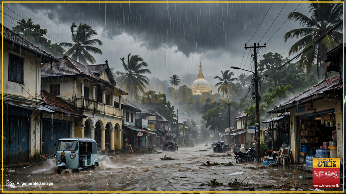 පළාත් පහකට, අනුරාධපුරයට සහ ගාල්ලට හෙටත් මි.මී. 100ට වැඩි තද වැසි