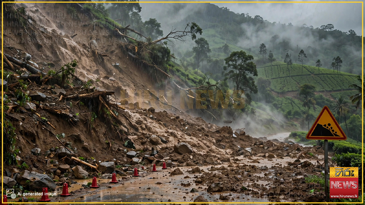 Landslide warnings issued for several districts for next 24 hours