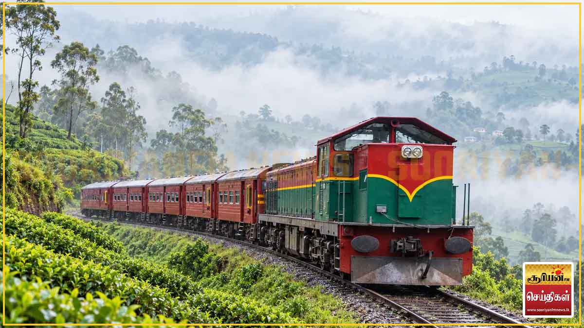 கடிகமுவவில் மீண்டும் மண்சரிவு - மலையக தொடருந்து சேவைகள் தாமதம்!