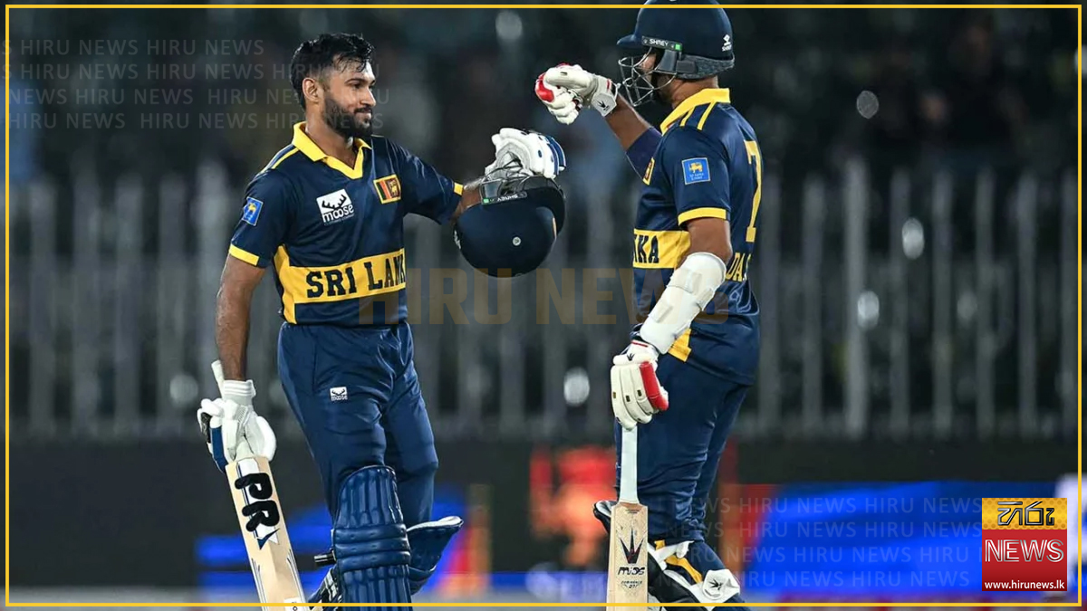 Sri Lanka pulls off second highest runs chase in ODI history