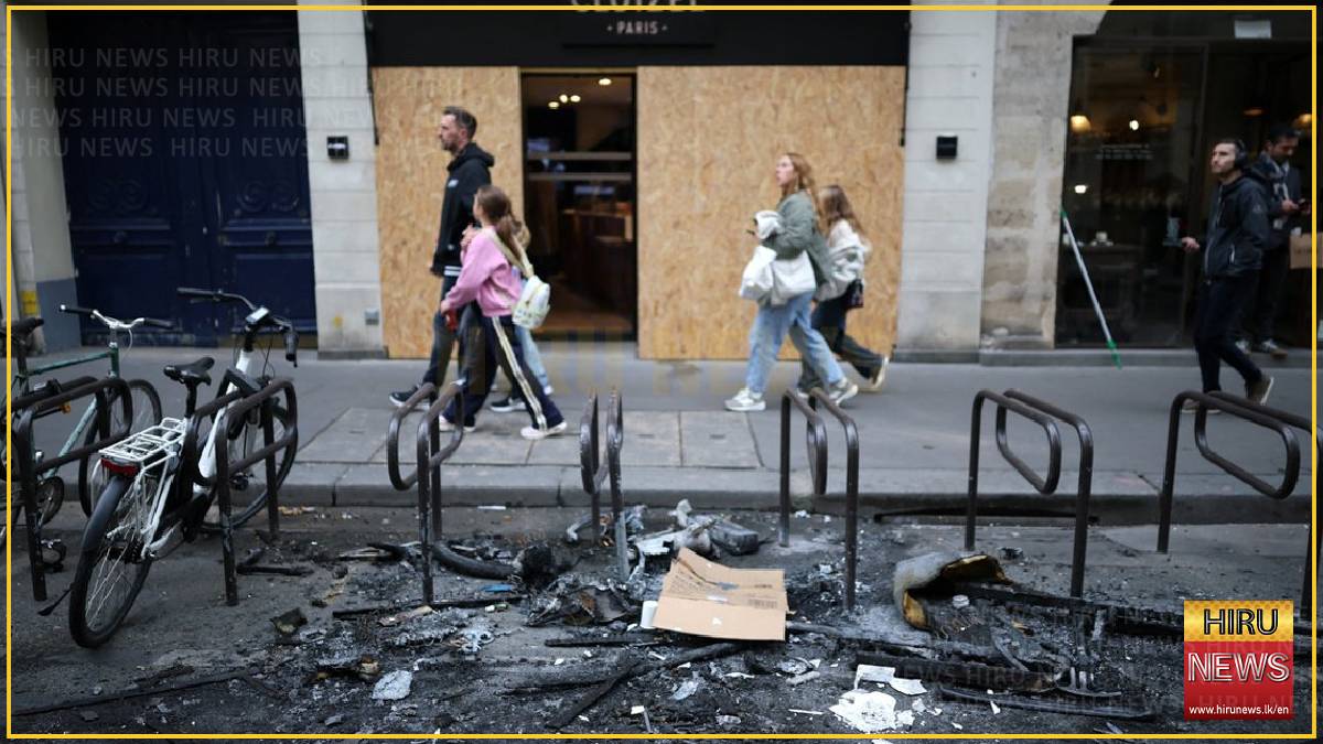 France's Macron tightens curbs on protests, blaming hard left for unrest