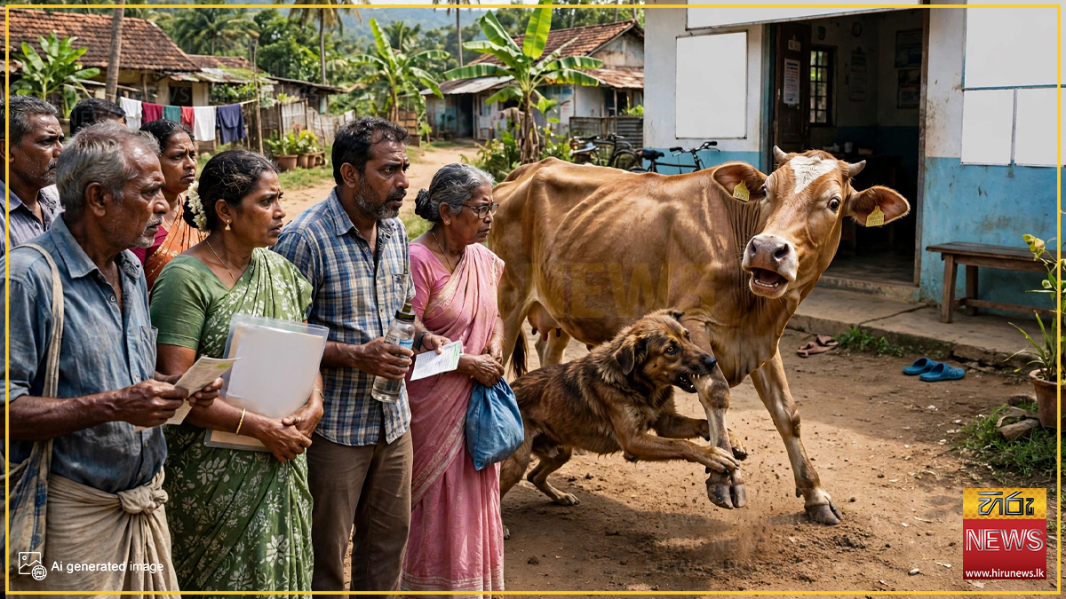 ජලභීතිකාව වැළඳී ඇතැයි සැක ගවයෙකුගේ කිරි පානය කළ 450කට එන්නත්