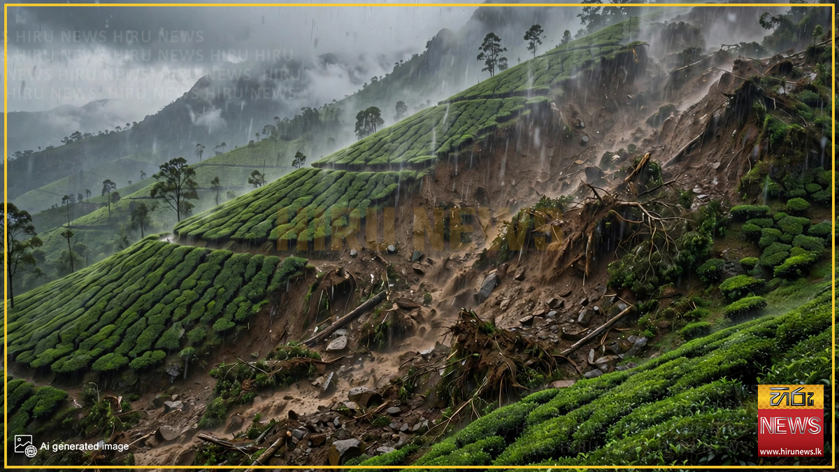 දිස්ත්‍රික්ක 10ක ප්‍රාදේශීය ලේකම් කොට්ඨාස කිහිපයකට තවදුරටත් නායයාමේ අනතුරු ඇඟවීම්