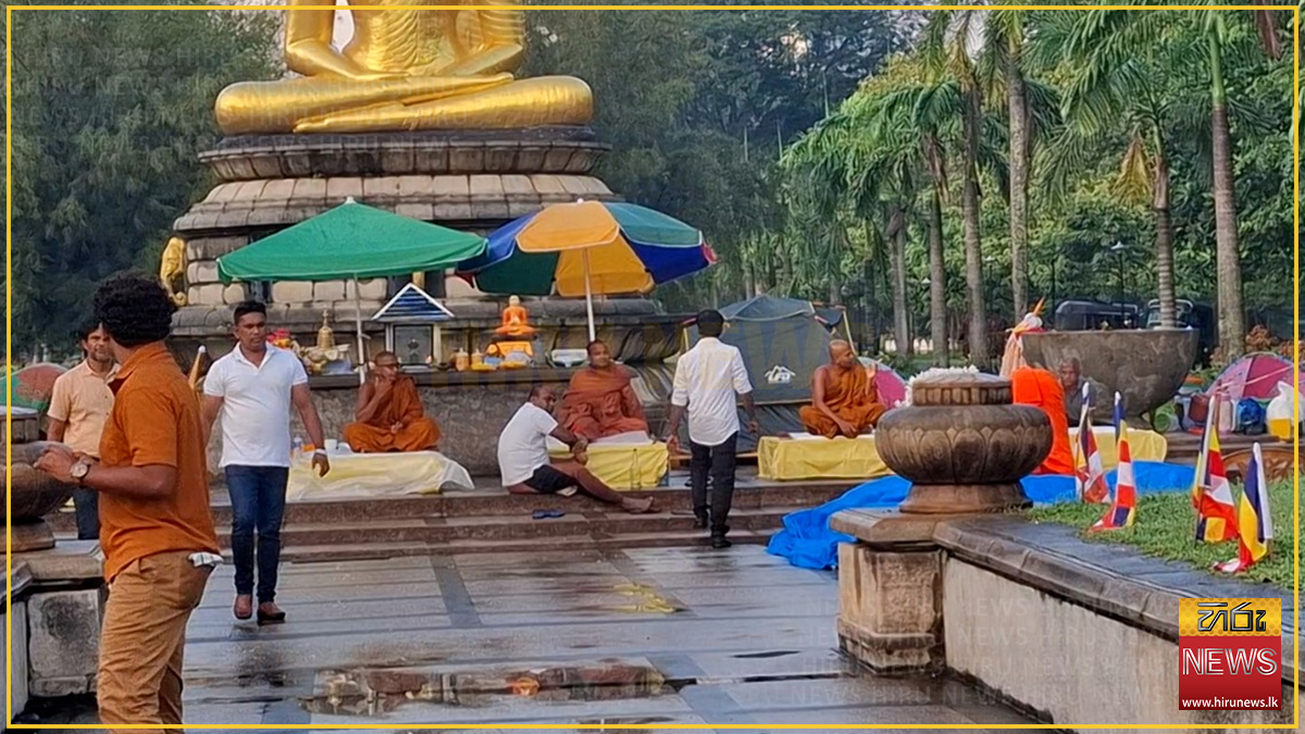 ඥානසාර හිමිට නිදහස ඉල්ලන සත්‍යග්‍රහය අද 09 වන දිනටත් : සටන අත්නොහරින බව උලපනේ හිමි කියයි