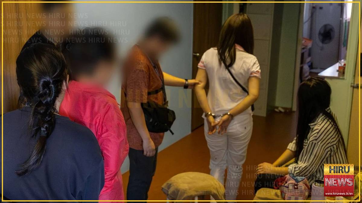 Five Thai women arrested in Wellawatte massage parlour raid