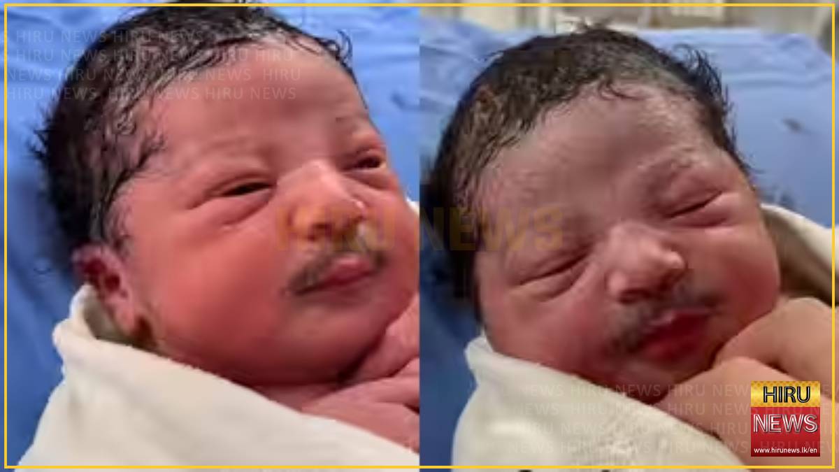 'He was born retired': Viral video of a newborn with a thick moustache has the internet in stitches - but is it real?