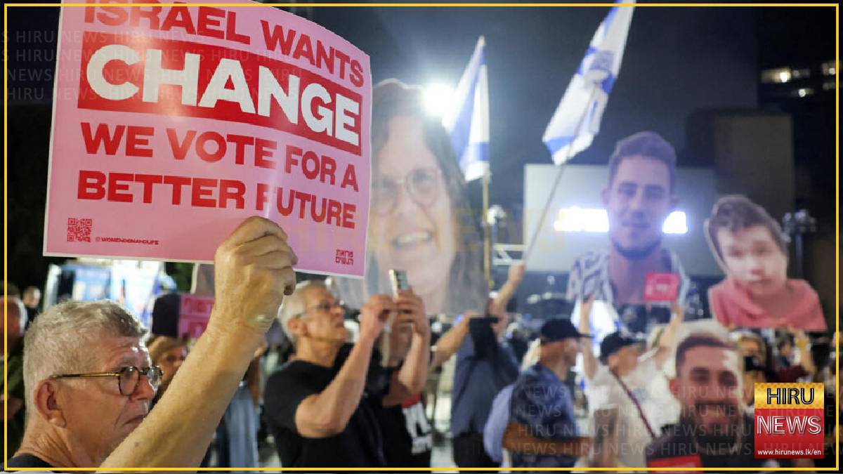 Thousands take to Tel Aviv's streets for protests against Netanyahu