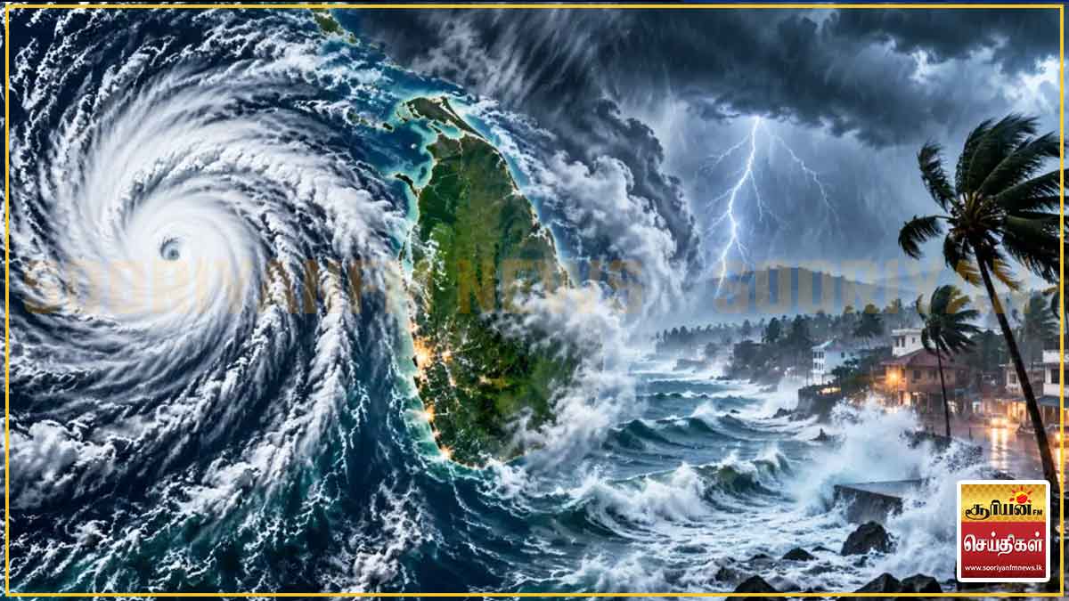 வங்காள விரிகுடாவில் தீவிரமடையும் காற்றழுத்தத் தாழ்வு மண்டலம் – இலங்கையின் பல பகுதிகளுக்கு மழை, காற்று அதிகரிக்கும் அபாயம்!