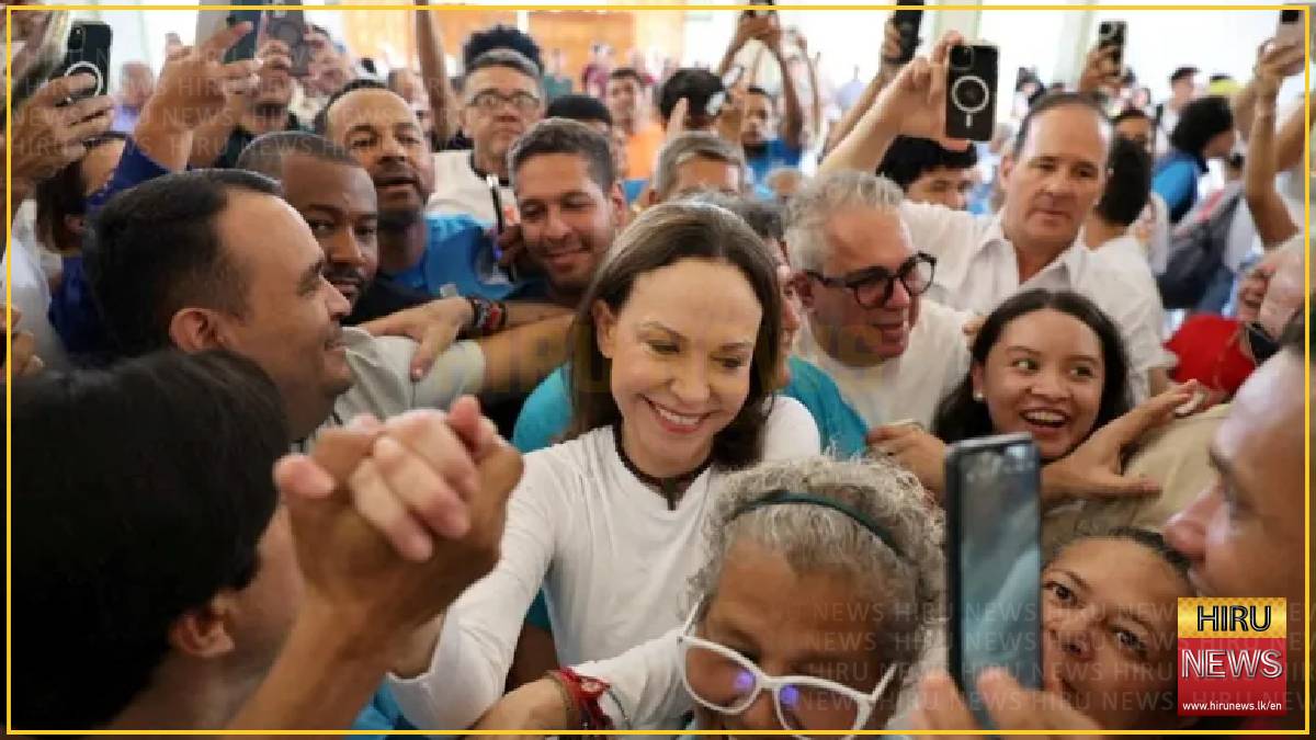 Venezuela’s opposition leader Maria Corina Machado returns from exile