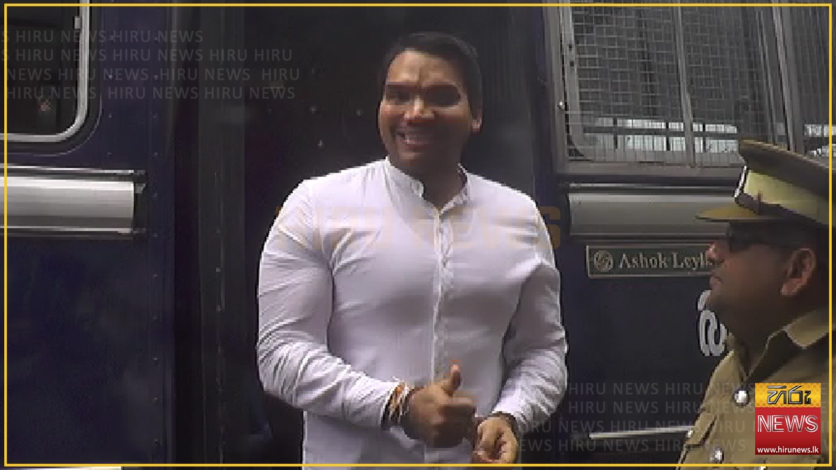 Namal Rajapaksa appears in court over Airbus case