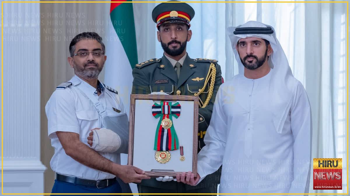 Flydubai crew honoured by UAE President for bravery