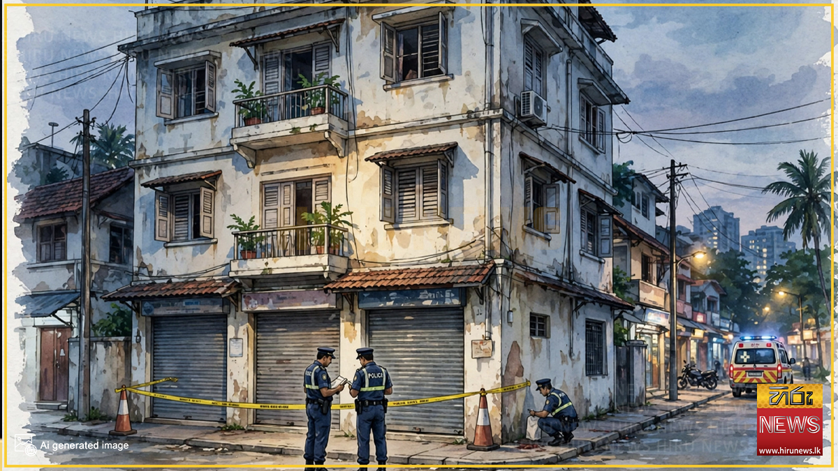 ග්රෑන්ඩ්පාස් හිදී තෙවන මහලෙන් වැටී දියණියක් සැකකටයුතු ලෙස මියයයි