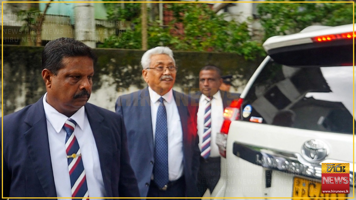 Gotabaya Rajapaksa appears in court to seek travel ban removal