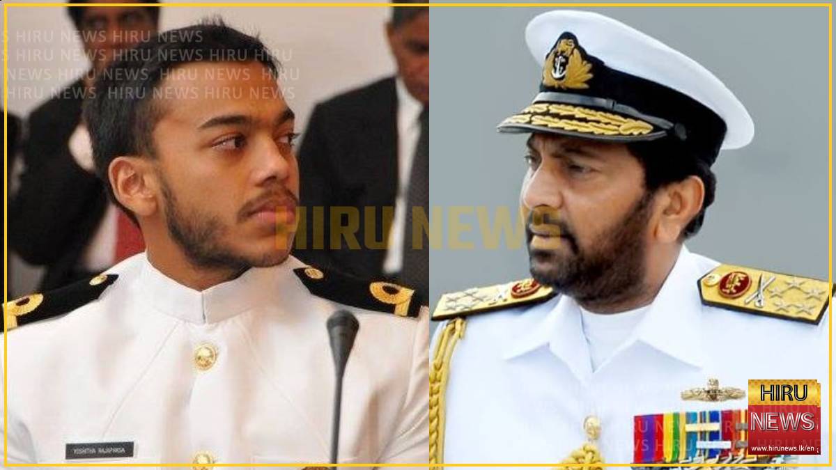 Case against ex-Navy chief Karannagoda and Yoshitha set for November 23